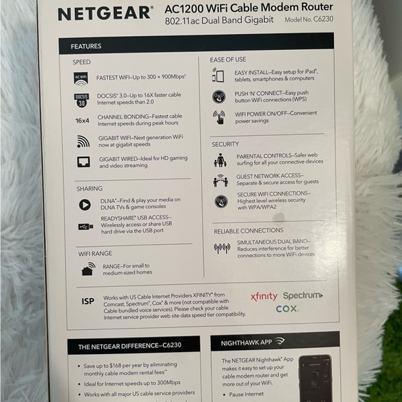 WiFi Cable Modem Router - Picture 3 of 5